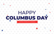 © BarokahBanget - Happy Columbus Day National Usa Holiday