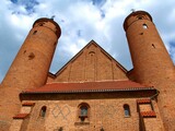 Fototapeta  - kościół obronny w Brochowie