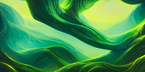 Wall Mural - Artistic concept painting of a abstract background illustration.