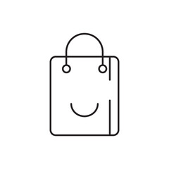 Sticker - Shopping bag icon