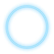 © Hayun idillus - neon circle frame with light effect