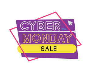 Sticker - cyber monday sale