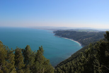 Poster - La costa dall'alto