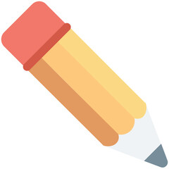 Sticker - Pencil Colored Vector Icon