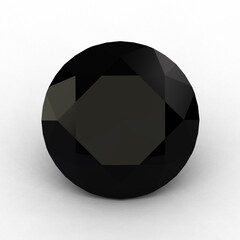 Wall Mural - Round Black Diamond 