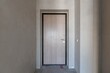 © gluschenkoart - interior of the apartment without decoration in gray colors
