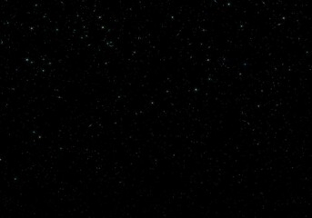 Wall Mural - starry sky night nebula cosmic flares universe planet