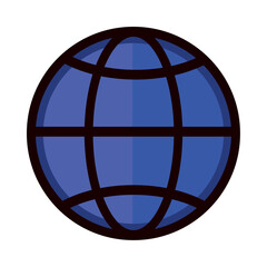 Poster - world connection icon