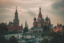 Kremlin Skyline, Moscow, Russia
