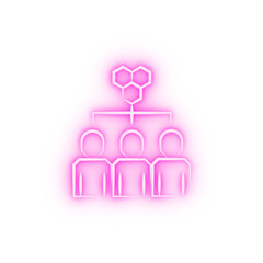 Sticker - hive neon icon