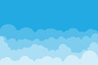 jpeg image jpg illustration of blue sky with white clouds background
