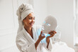 © milanmarkovic78 - Woman Getting A Led Light Facial Mask Treatment At The Beauty Salon