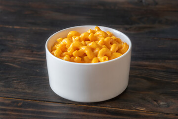 Canvas Print - Bowl of macaroni and cheese