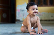 © Photix Studio - Cute Indian baby on floor