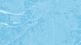 Fototapeta Mapy - Digital web background of Kansas City. Vector map city which you can scale how you want.