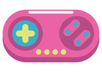 Poster - 90s retro gamepad