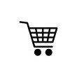 © Lunaraa - Shopping icon vector for web and mobile app. Shopping cart sign and symbol. Trolley icon