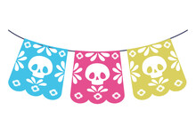 Day Of The Dead Garland