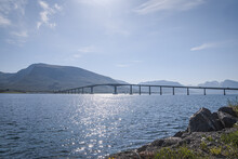 Sortland Bridge, Vesteralen, Nordland, Norway