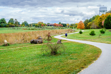 Canvas Print - Arboretum trail