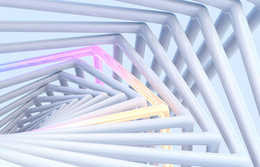 Wall Mural - abstract 3d render