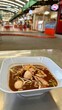 Namtok Moo small noodles Thai food