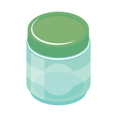 Sticker - eco friendly glass jar sustainable living