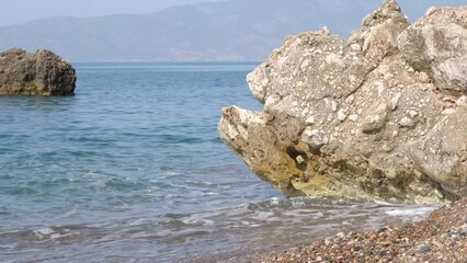 Wall Mural - Rocks on the beach