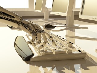 Poster - A robotic arm