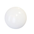 © writerfantast - White plastic sphere.