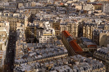 Poster - Paris skyline view from Eiffel Tower