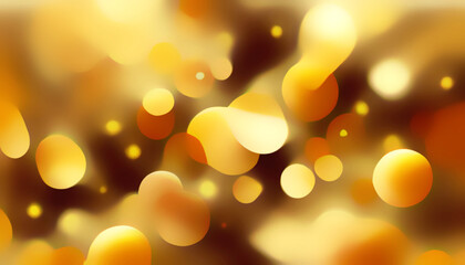abstract golden lights and sparkles background, glitter shiny holiday texture. gold sparkle confetti