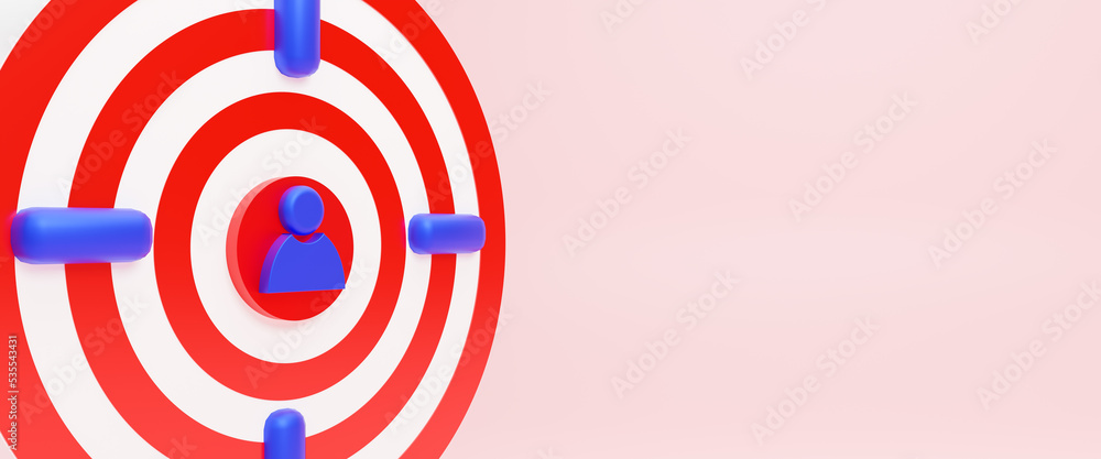 Ilustração Target audience customer segmentation marketing strategy ...