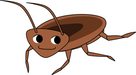 Poster - cockroach nature animal bug insect clipart