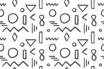 Poster - Abstract seamless doodle pattern