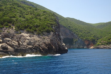 Wall Mural - Zakynthos Landscape Coast - Greek Island