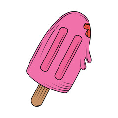 Sticker - ice cream icon