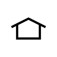 Wall Mural - house vector icon logo