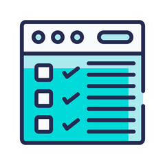 website vector icon