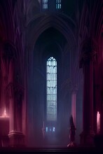 A Dark Cathedral From The Inside