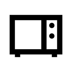 Poster - Oven Flat Vector Icon