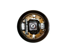 Component Inside The Automotive Brake Drum Without A Cover , PNG File