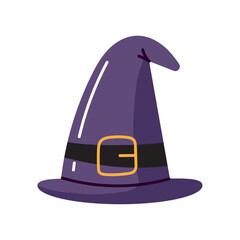 Sticker - halloween witch hat accessory