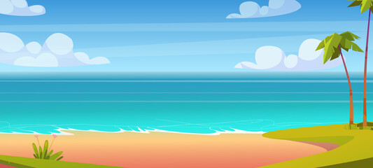 beach landscape background