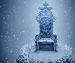 A frozen throne