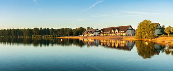 Wall Mural - Willen lakeside in Milton Keynes. England