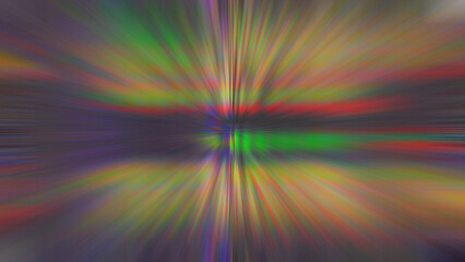 Canvas Print - Abstract iridescent glitch art texture background image.