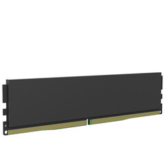 Wall Mural - 3d rendering illustration of a DDR5 RAM memory module