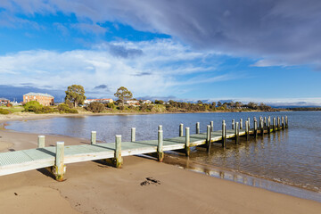 Poster - Jubilee Beach in Swansea Tasmania Australia