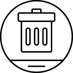 Sticker - Garbage Icon